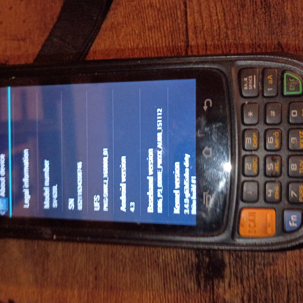 Rugged Black Mobile Device